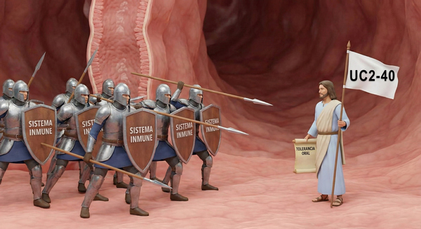 Colágeno desnaturalizado Tipo II UC2-40 para controlar los procesos de reconstrucción de cartílago y articulaciones